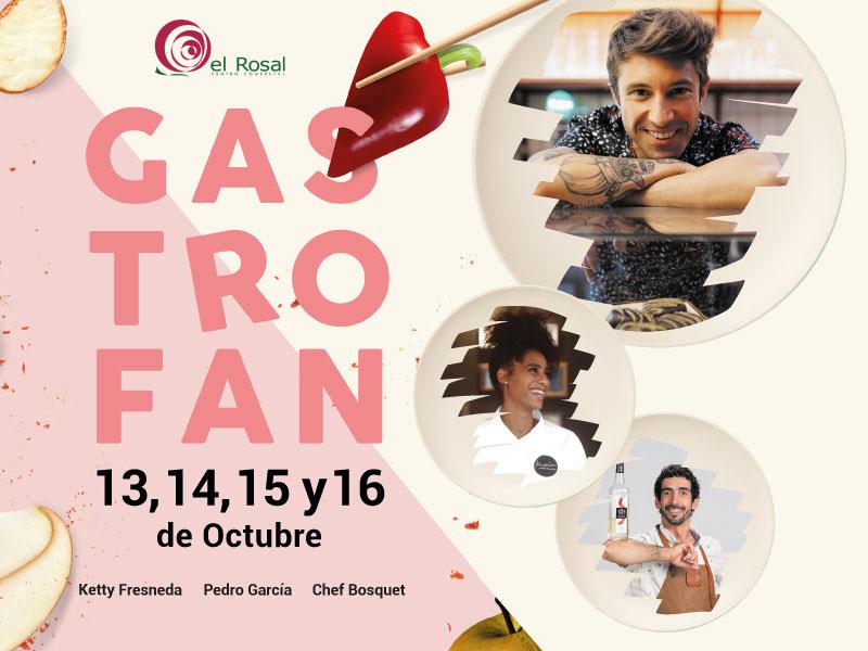 GastroFan enciende los fogones en El Rosal con el Chef Bosquet, la finalista de Master Chef Ketty Fresneda, el campeón de España en coctelería acrobática