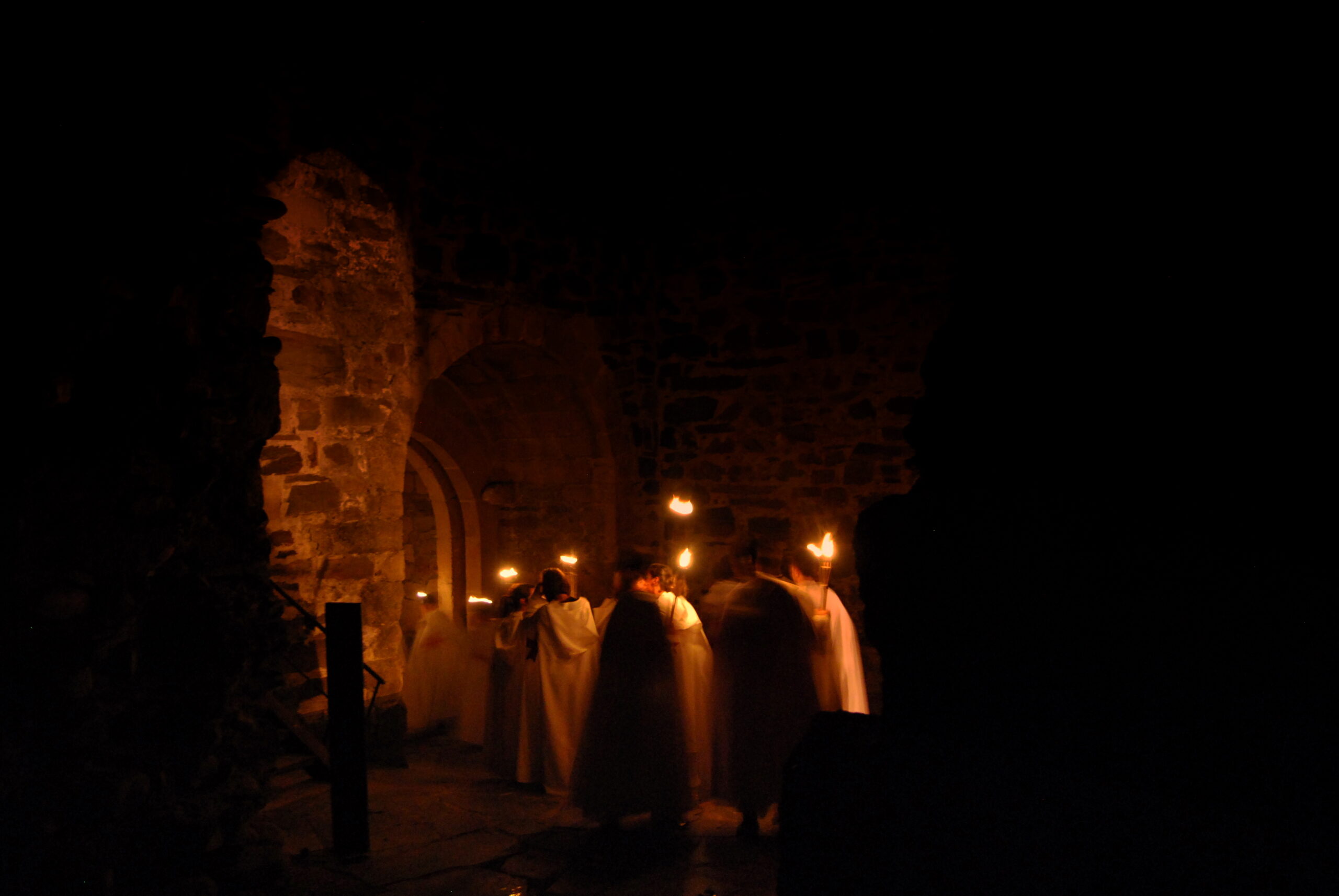 Arrancan las visitas teatralizadas nocturnas en el Castillo de Ponferrada